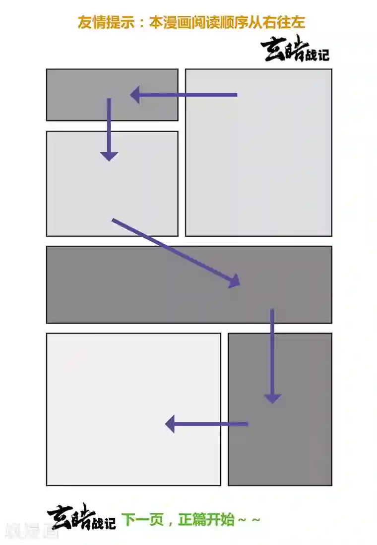 玄皓战记第34话 四圣1