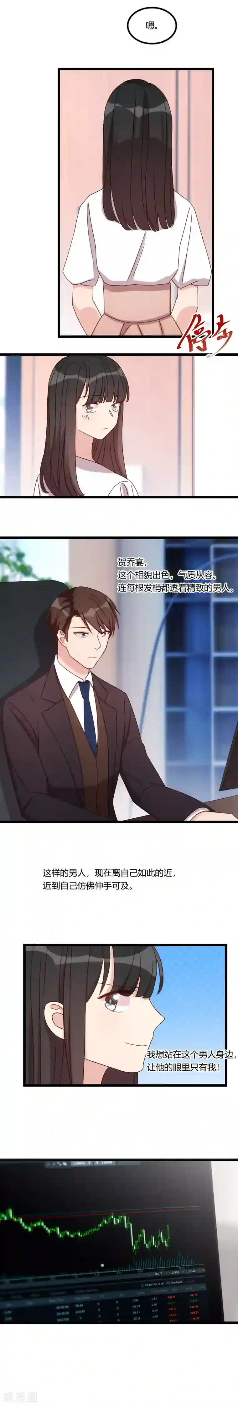 贺少的闪婚暖妻第93话 股票爆跌