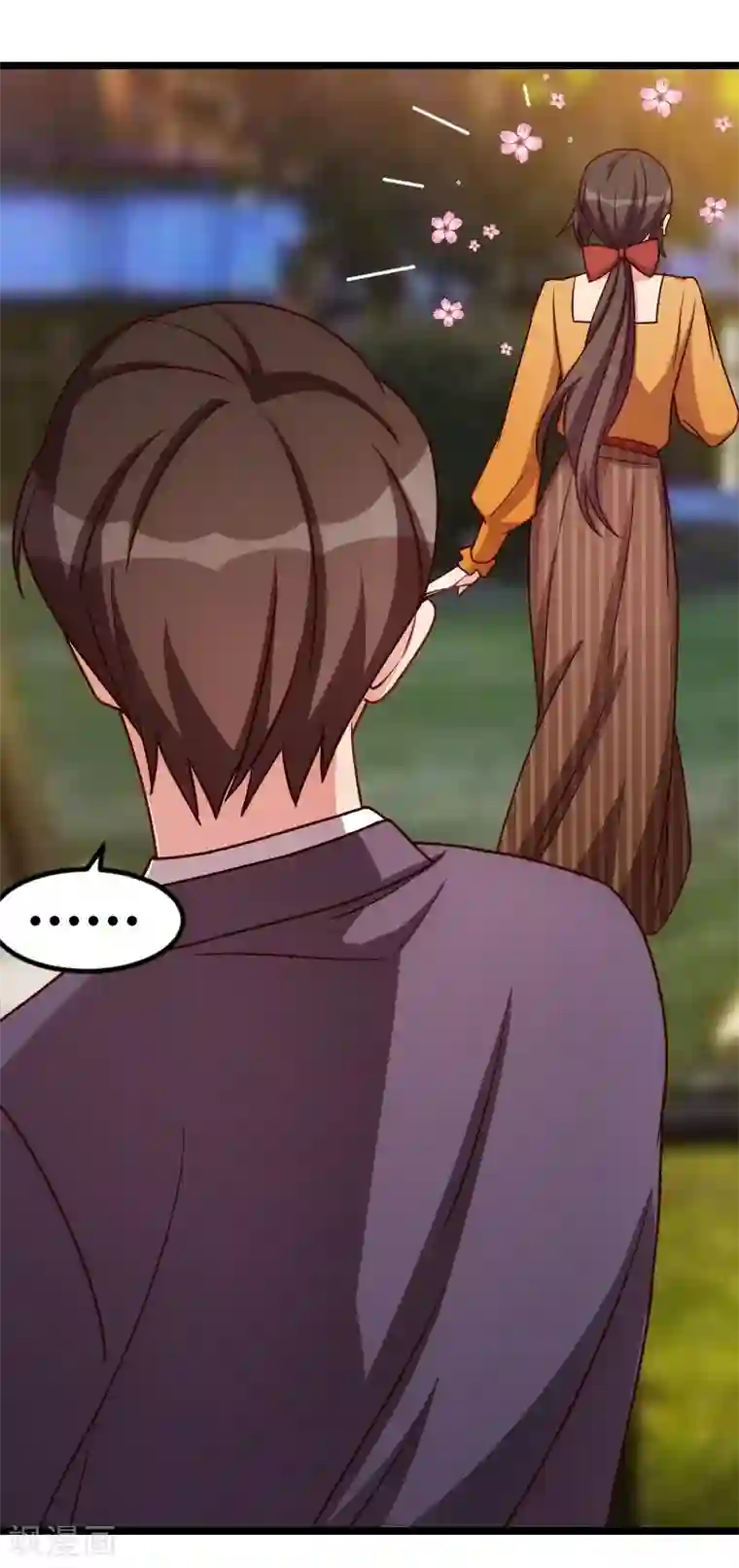贺少的闪婚暖妻第148话 我肯定会比你高