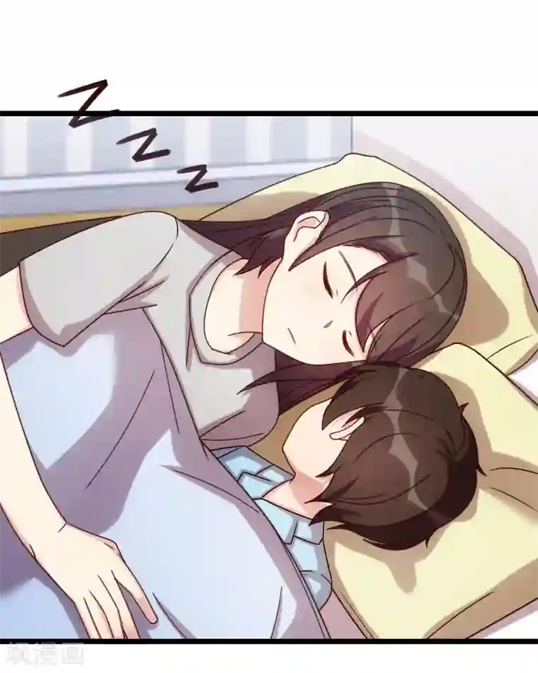 贺少的闪婚暖妻第184话 陪小宝睡觉觉