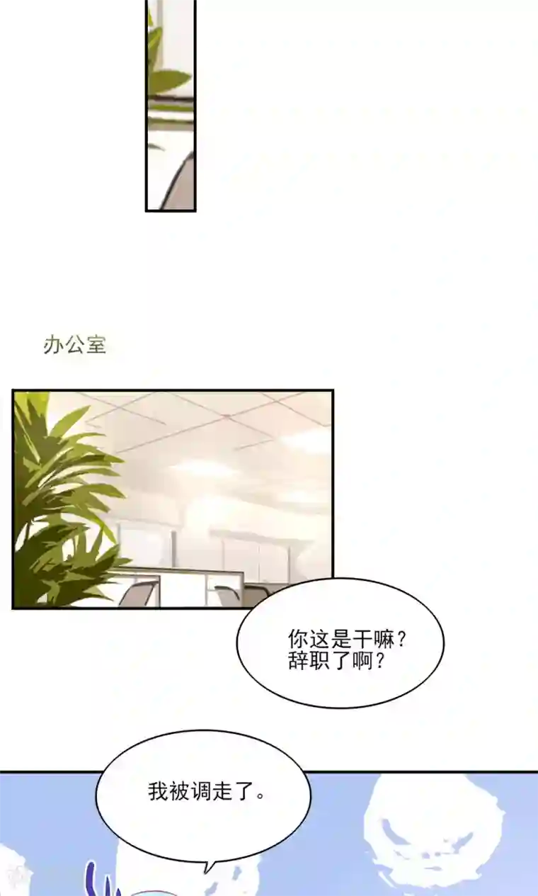 国民男神缠上身第74话 男同事，被调走