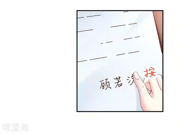 国民男神缠上身第187话 若汐，签字吧