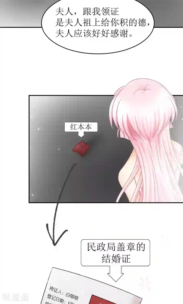 狼性总裁的魅惑新娘第3话 红本本都有了