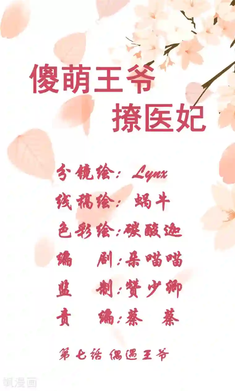 傻萌王爷撩医妃第7话 偶遇王爷