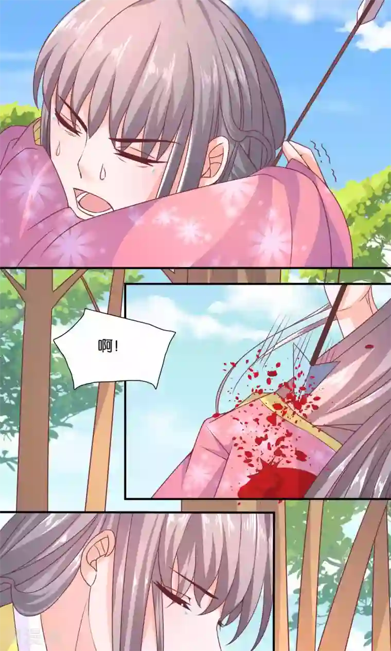 傻萌王爷撩医妃第44话 中箭受伤