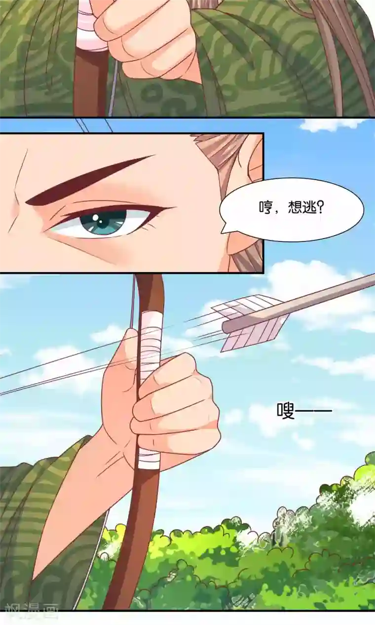 傻萌王爷撩医妃第44话 中箭受伤