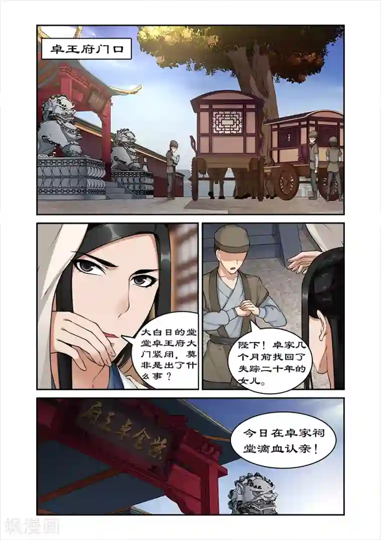 拒绝暴君专宠：凶猛王妃第25话 滴血认亲