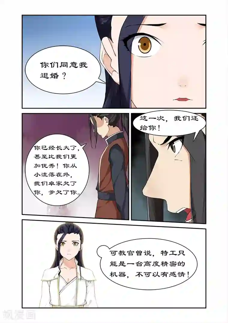 拒绝暴君专宠：凶猛王妃第58话 凶猛王妃要退婚