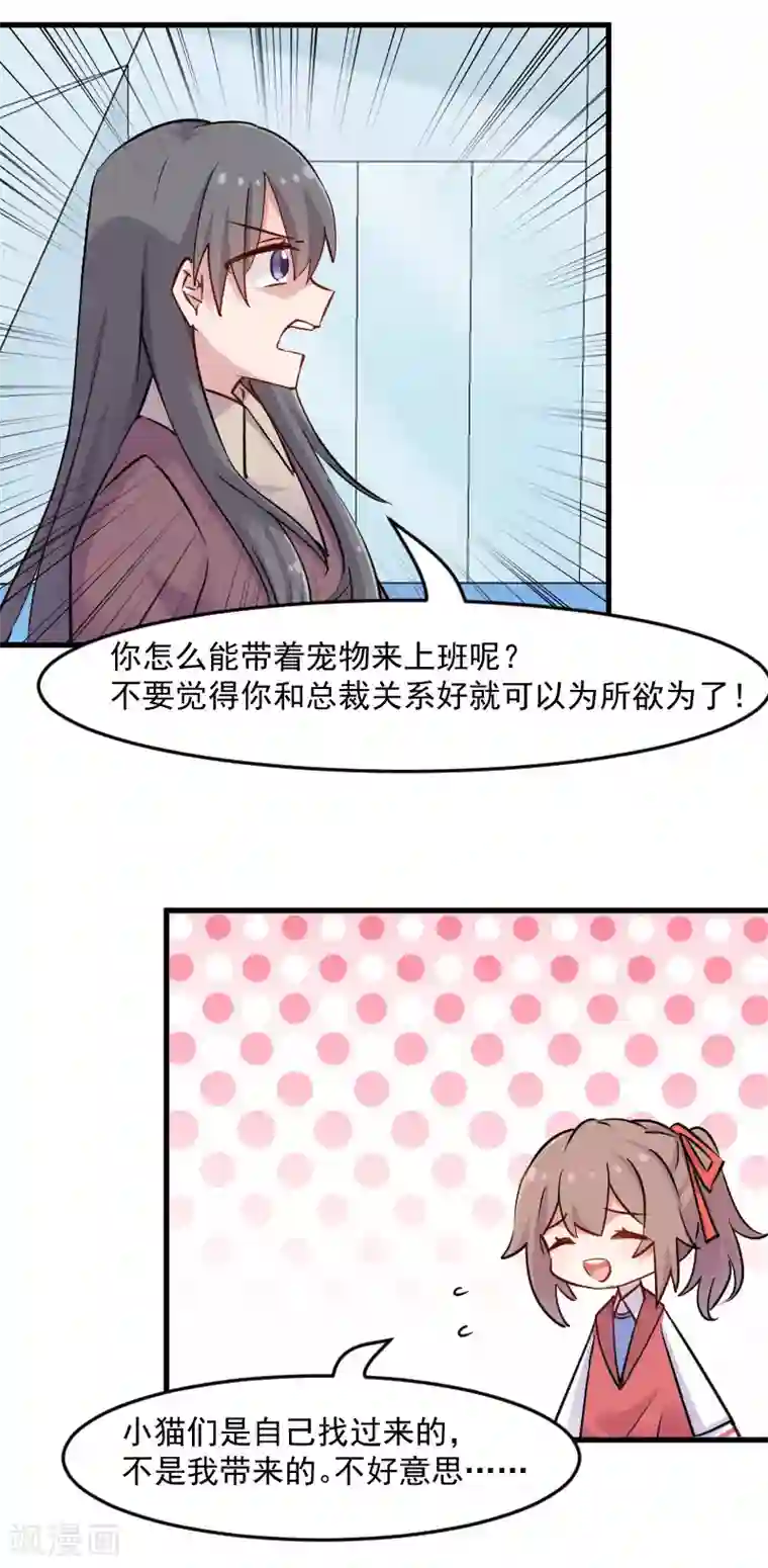 救命！我的男票是妖怪第125话 总裁的爱猫之心