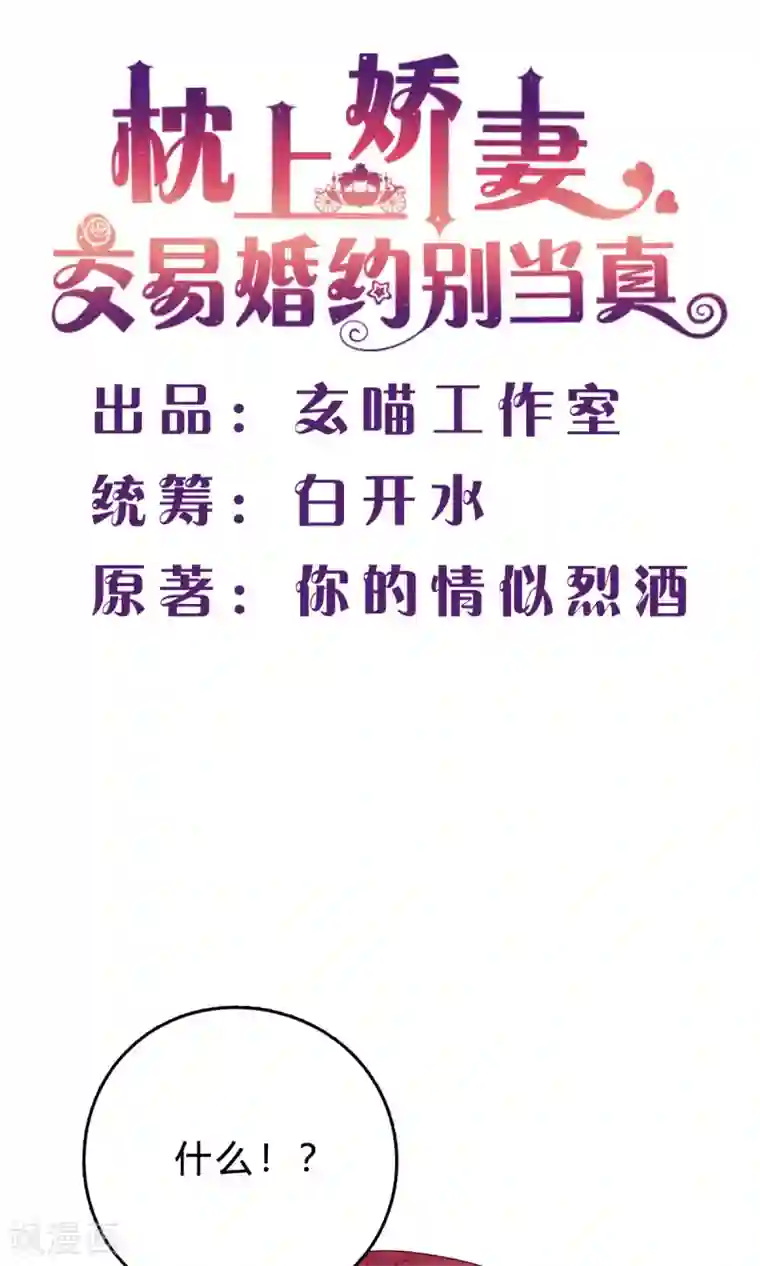 枕上娇妻交易婚约别当真第40话 林宛瑜，你发什么疯！