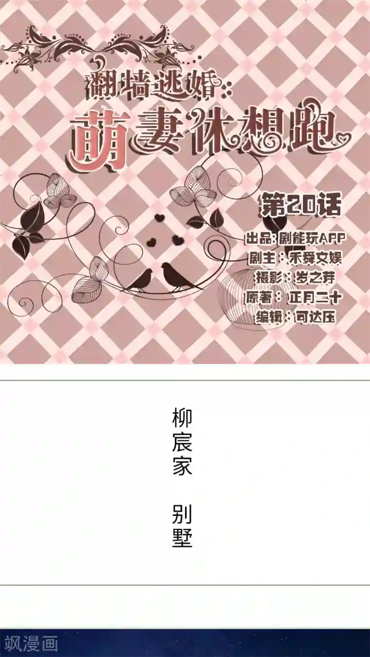 翻墙逃婚：萌妻休想跑第20话