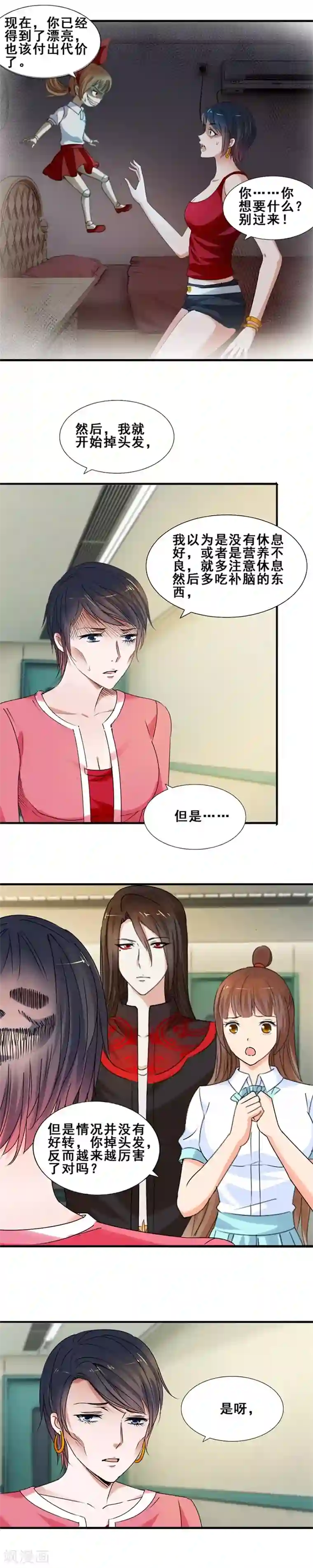 夜色撩人：我的夫君太妖孽第41话 变漂亮的代价