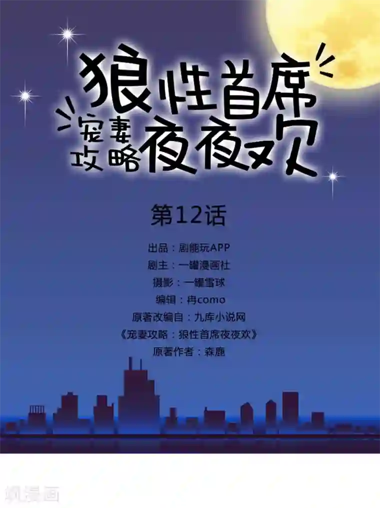 宠妻攻略：狼性首席夜夜欢第12话