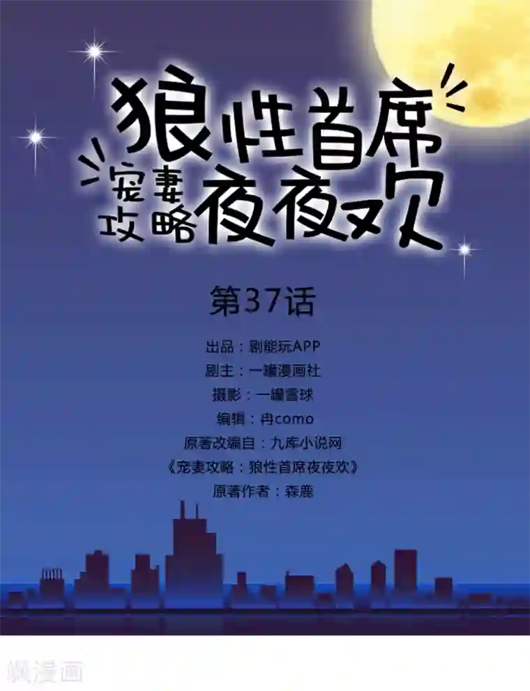 宠妻攻略：狼性首席夜夜欢第37话