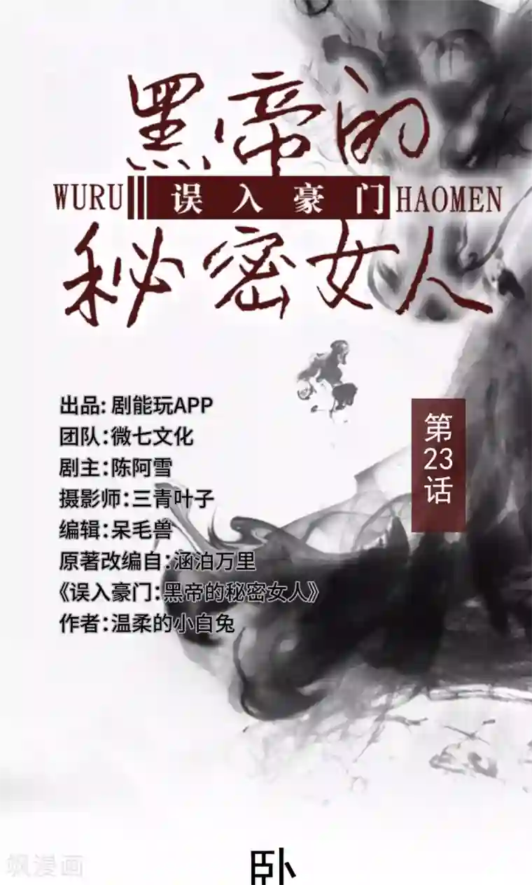 误入豪门：黑帝的秘密女人第23话