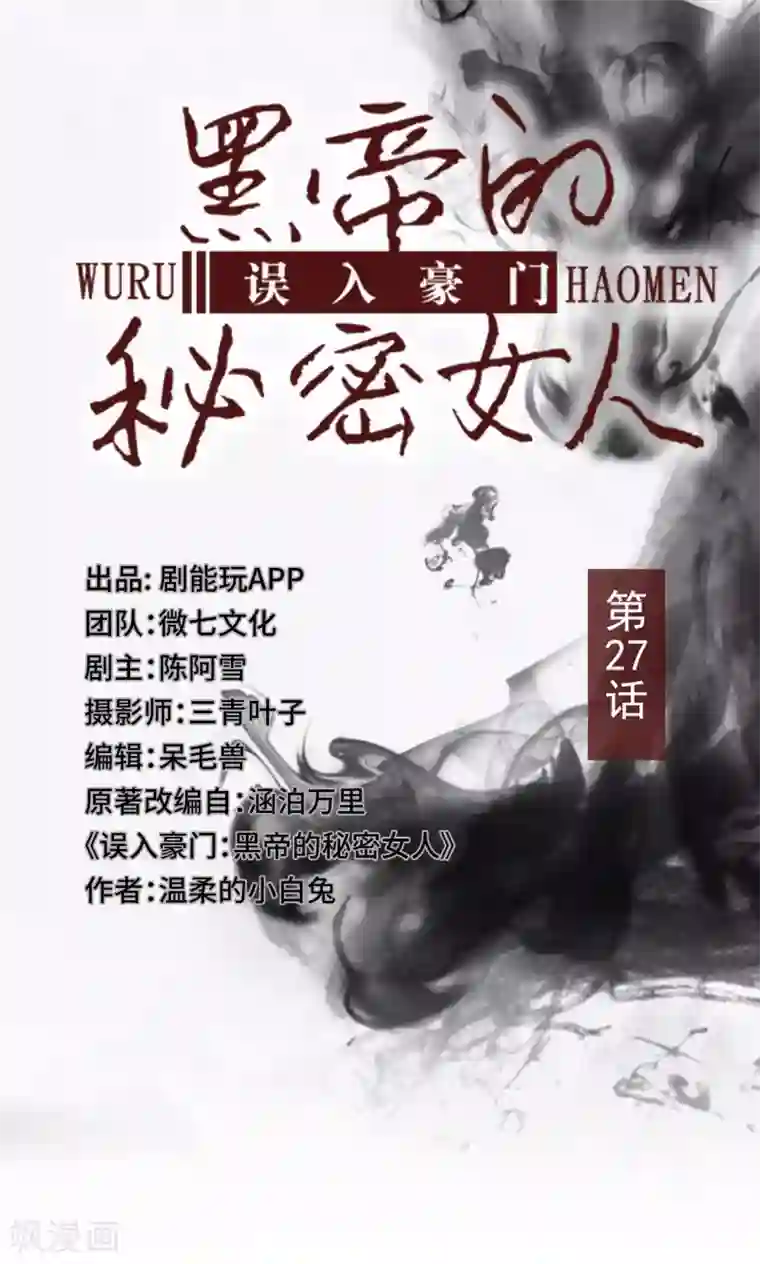 误入豪门：黑帝的秘密女人第27话