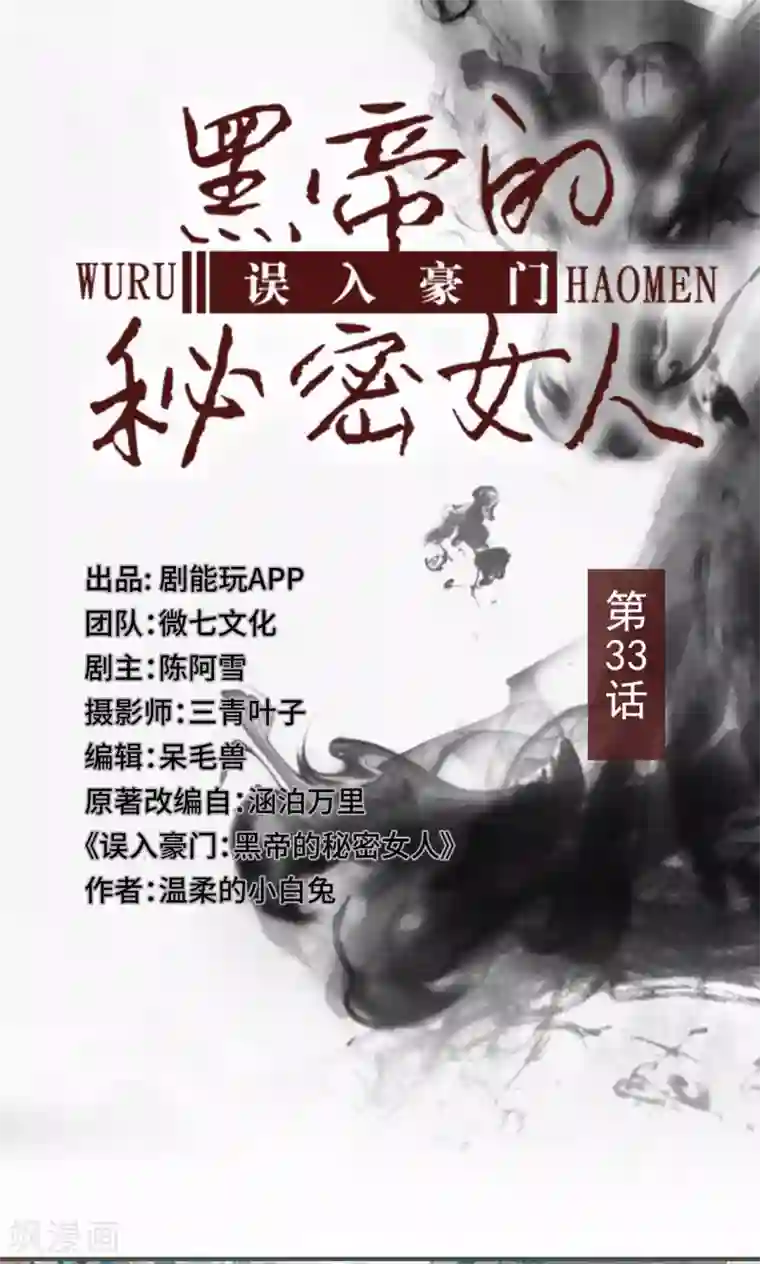 误入豪门：黑帝的秘密女人第33话