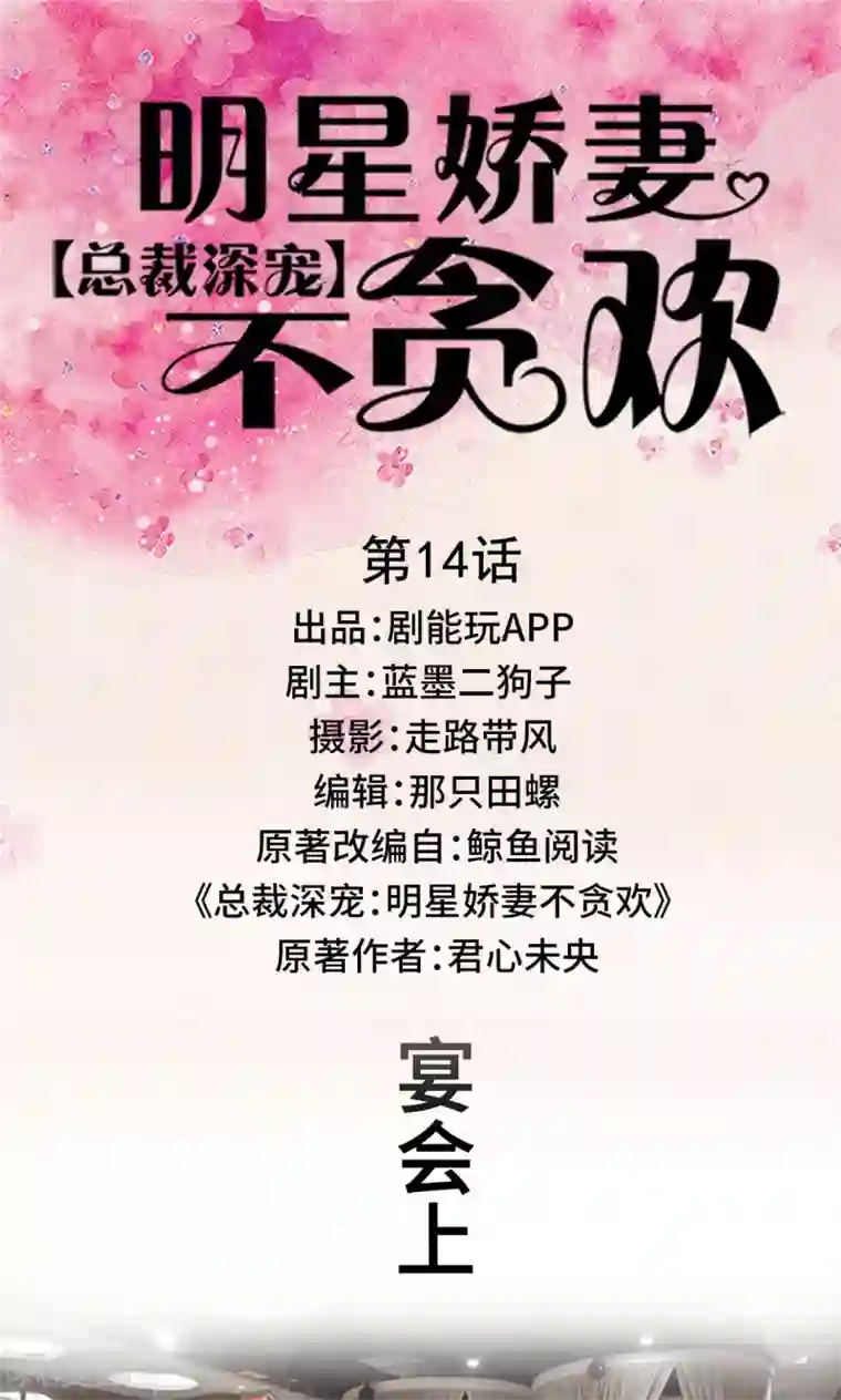 总裁深宠：明星娇妻不贪欢第14话