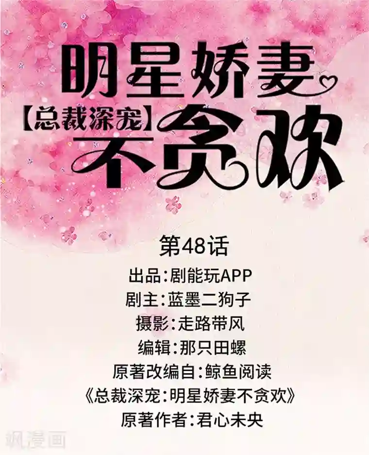 总裁深宠：明星娇妻不贪欢第48话