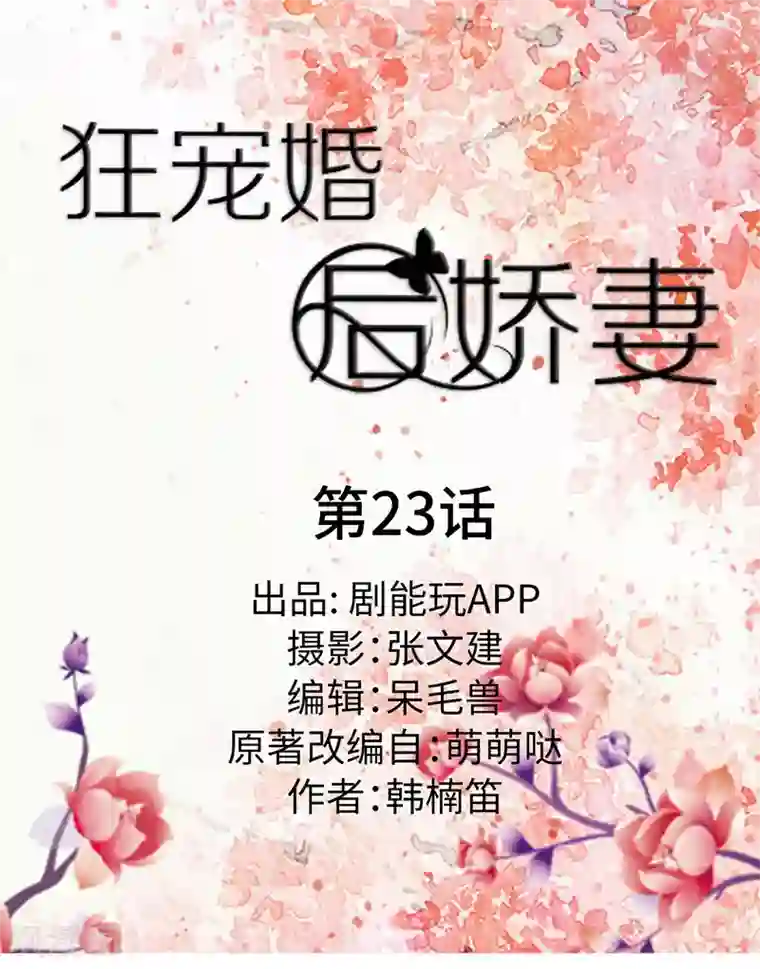 狂宠婚后娇妻第23话