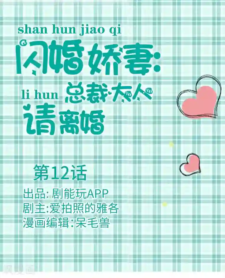 闪婚娇妻：总裁大人请离婚第12话