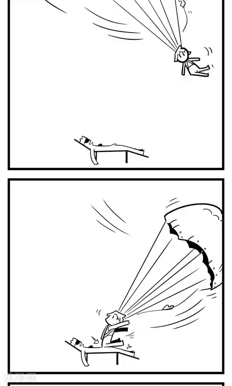 H事第159话 跳伞