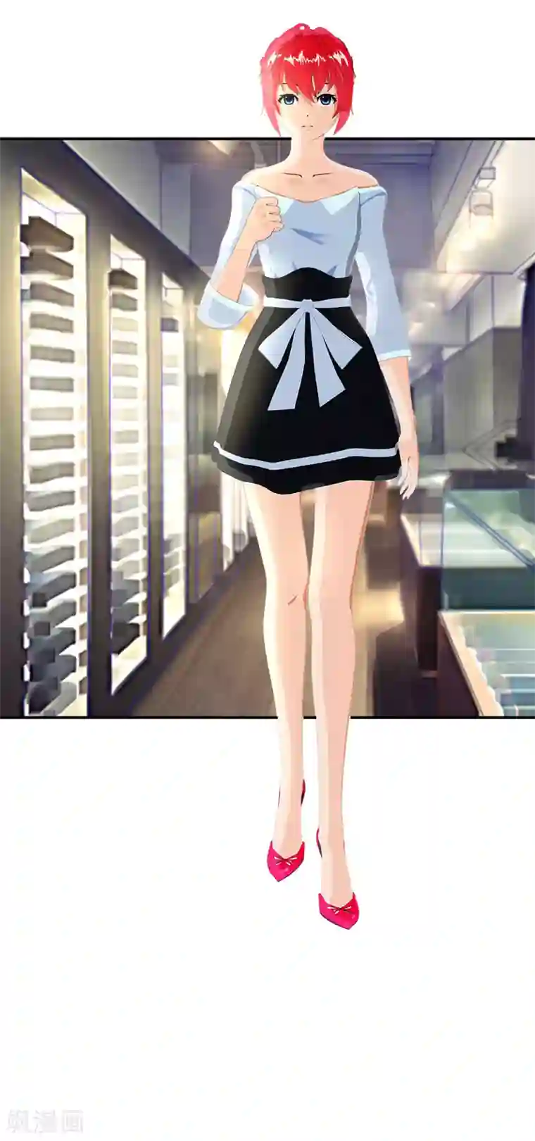 翻墙逃婚：萌妻休想跑（漫画版）第19话 嘘，有人来了！