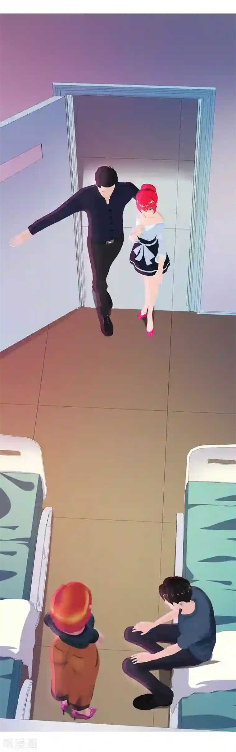 翻墙逃婚：萌妻休想跑（漫画版）第25话 这件事一定和薛雪有关