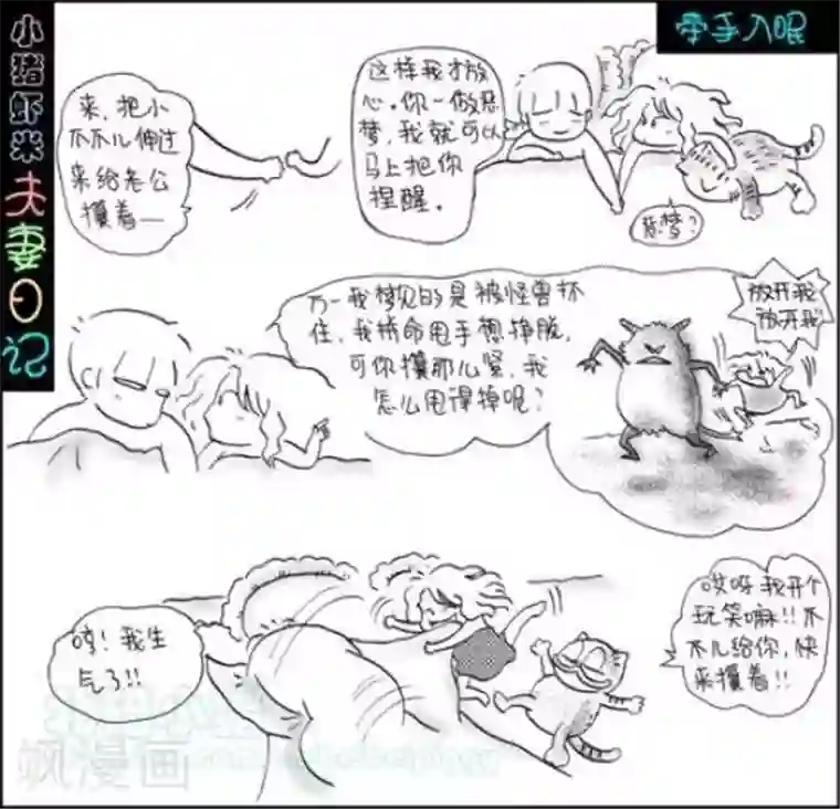 小猪虾米夫妻日记（第二季）第70话 牵手入眠