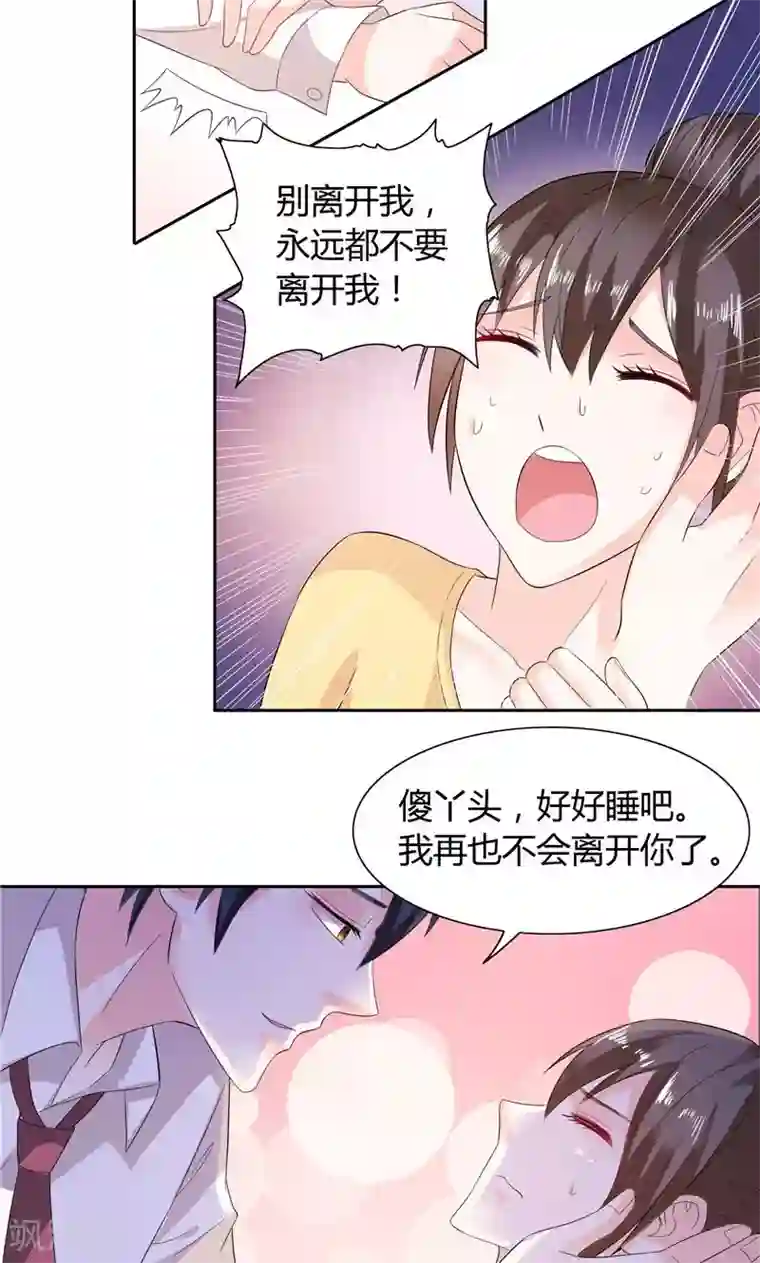 总裁的呆萌丫头第29话 不要离开我