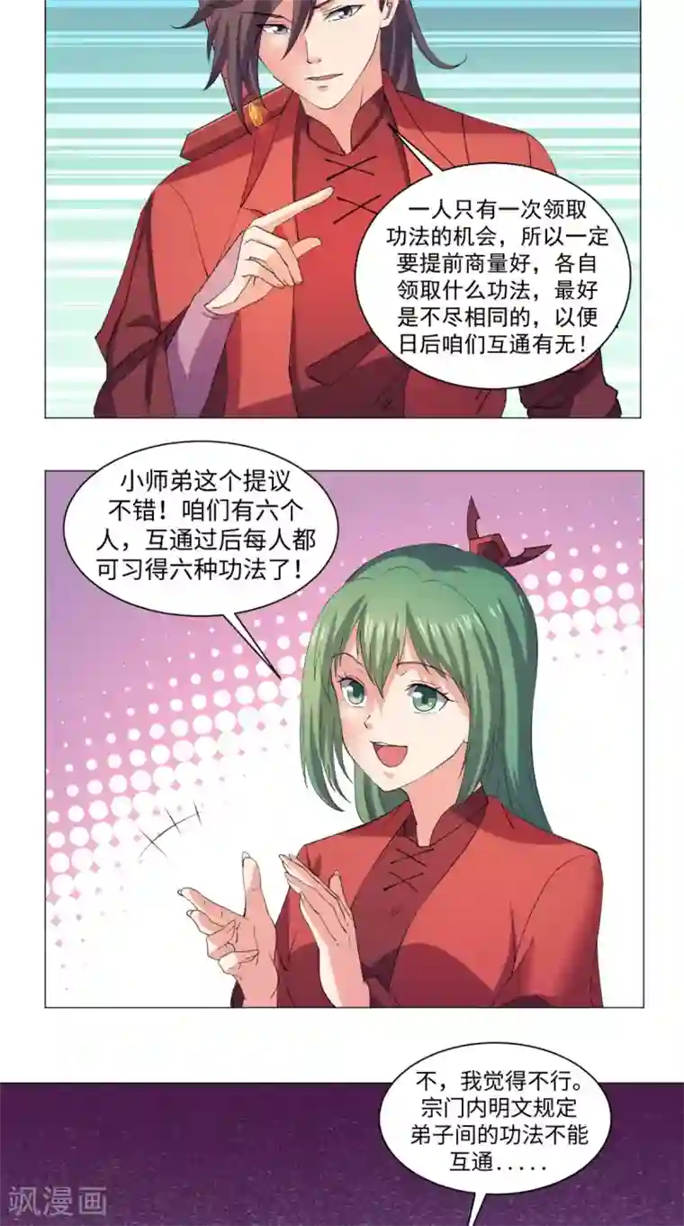 极武玄帝第61话 六人功法