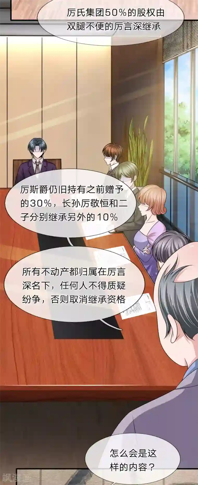 宠你入骨：这豪门，我不嫁了第148话 遗产风波