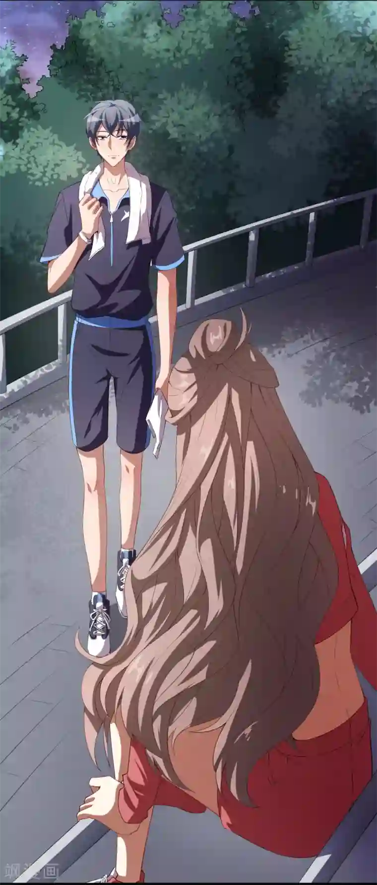 颜值在线游戏第35话 偶遇顾骁