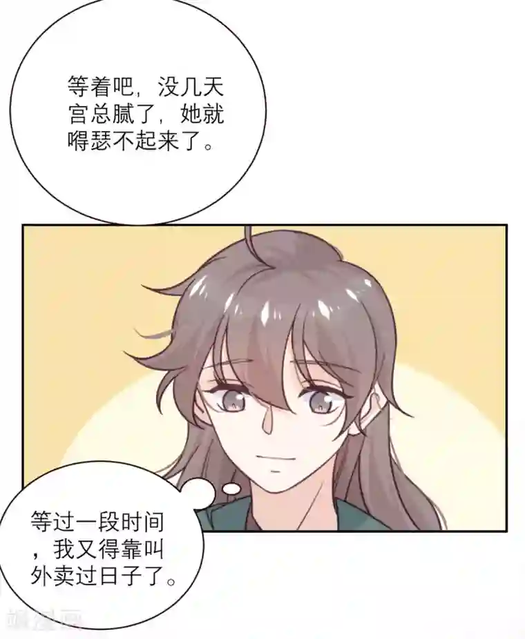 向黑化总裁献上沙雕第40话 请公子吃辣鸡