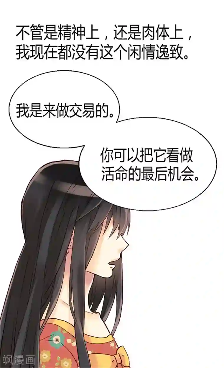 异世界皇妃第72话 活命的交易