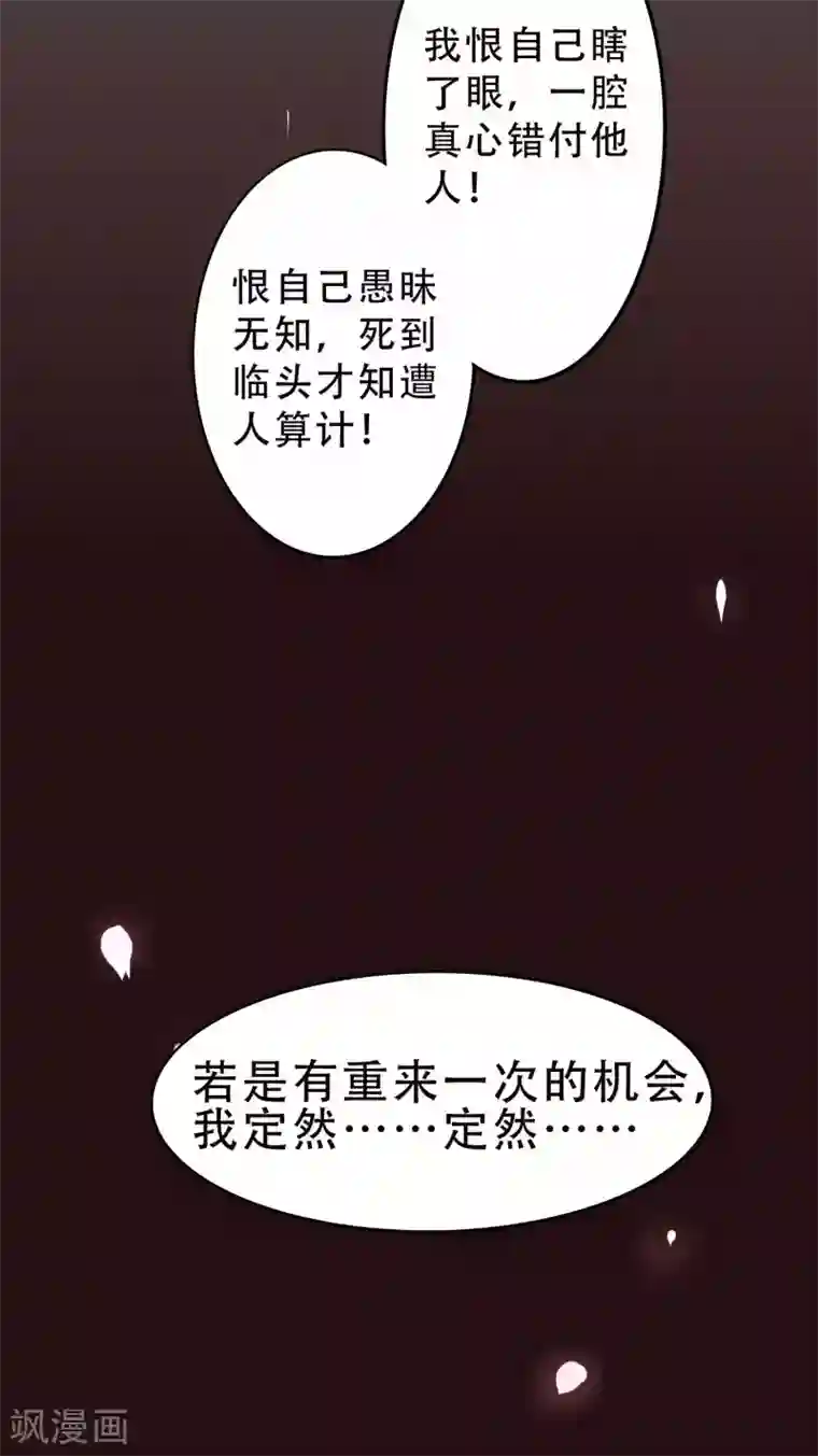 重生帝妃权倾天下第1话 我恨自己瞎了眼