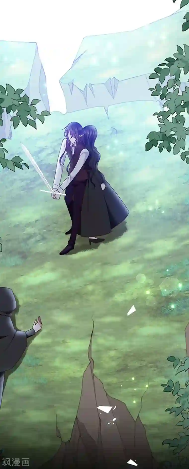 恶魔，别吻我第157话 我的背后交给你