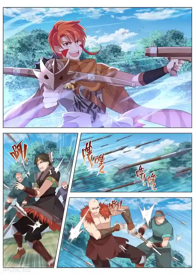 最强原始人第38话 概率学连弩再现！