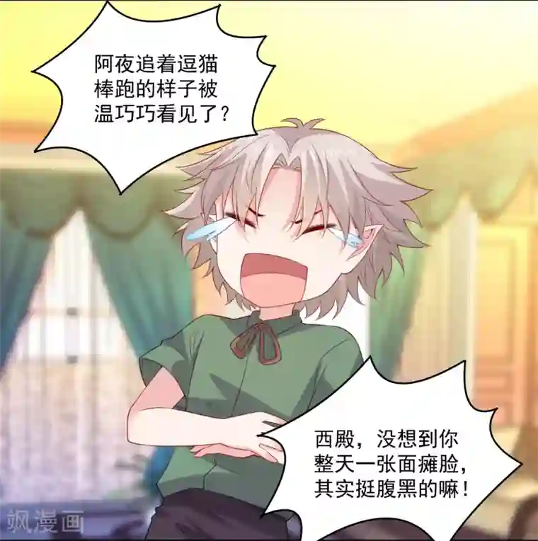 明星是血族第240话 给猫白夜洗澡~