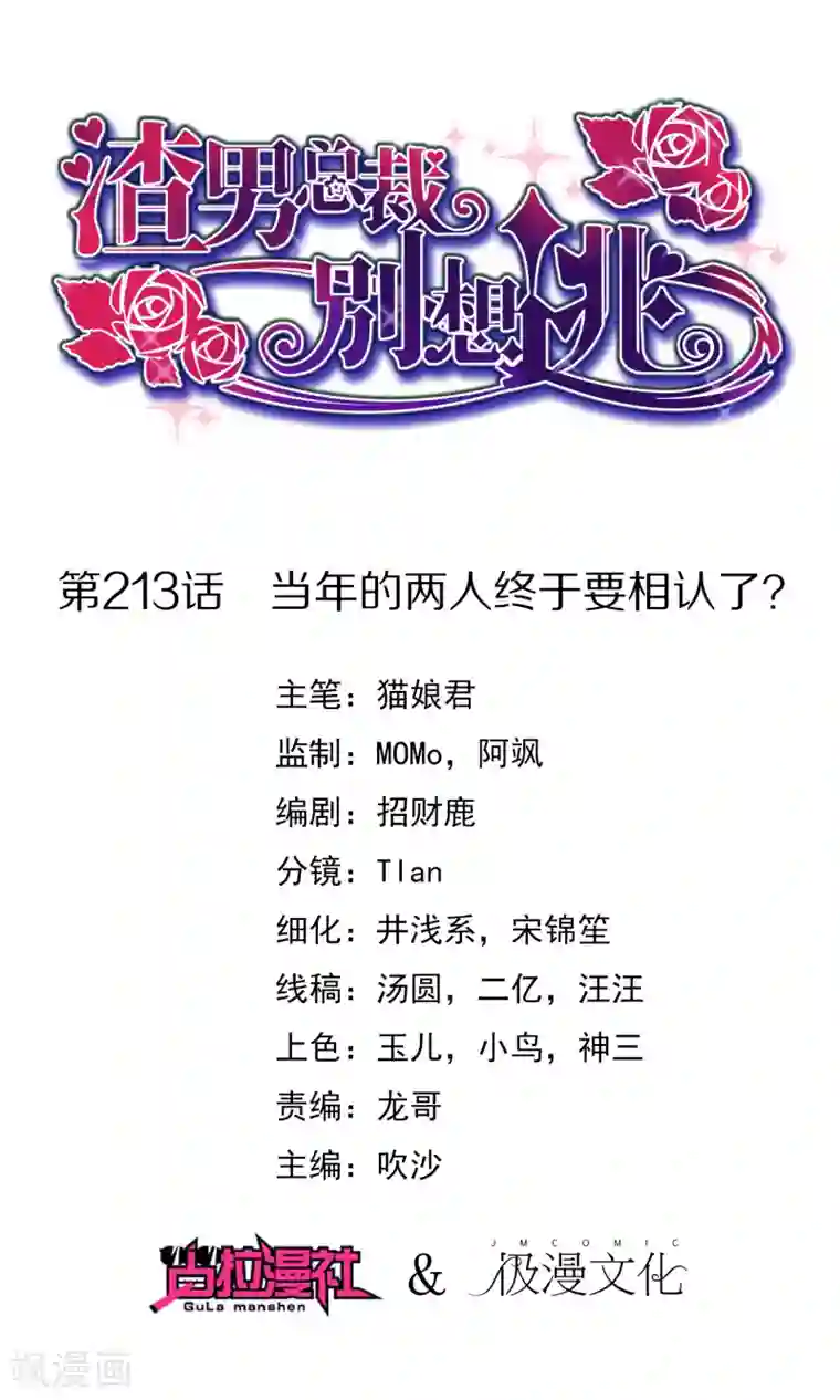 渣男总裁别想逃第213话 当年的两人终于要相认了？