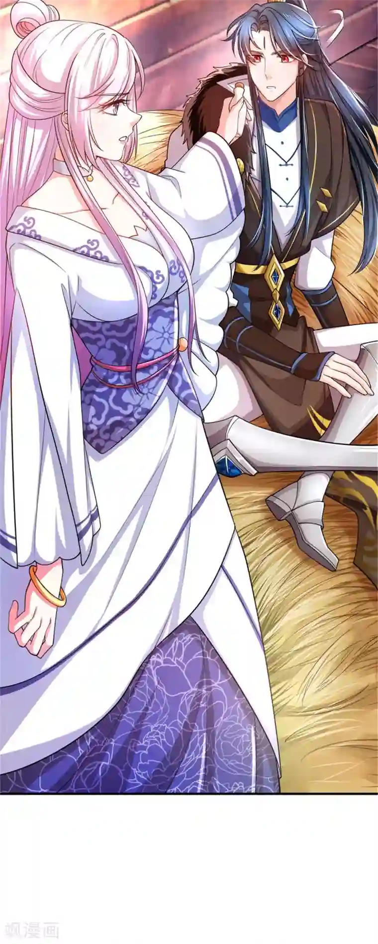 谐帝为尊第6话 抱美女的大腿要紧！