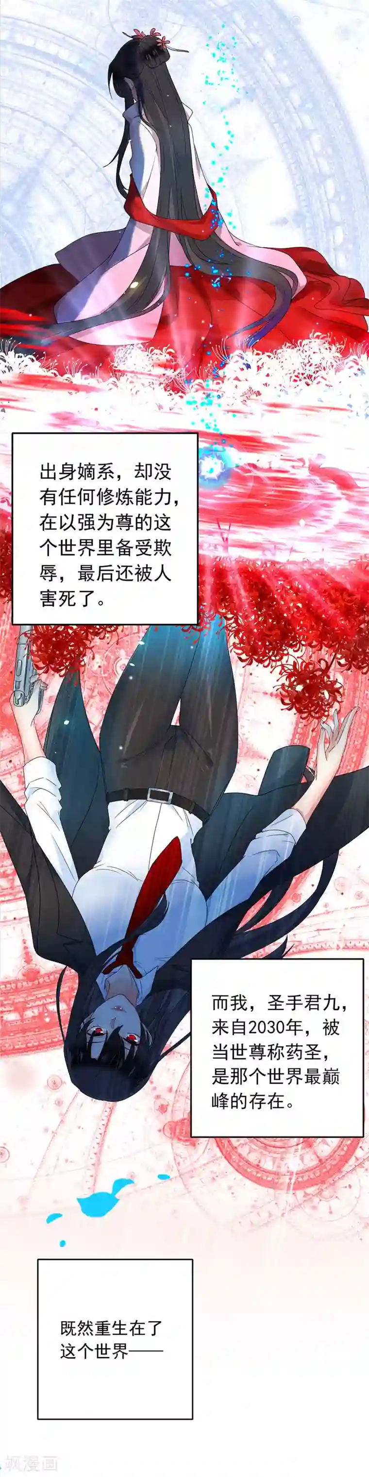 我在异界养男神：神医九小姐第2话 异界重生