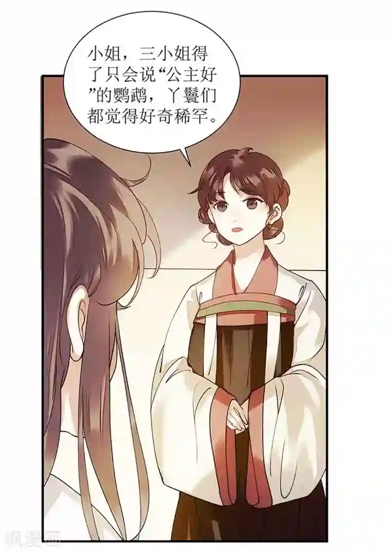 一品嫡女第45话 鹦鹉丢了
