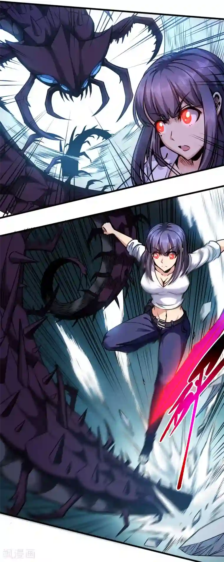 回到地球当神棍第16话 红色恶鬼