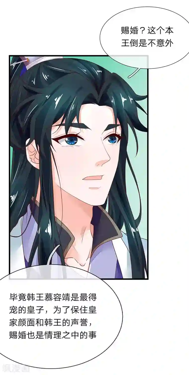 医后唳天：神医嫡女狠角色第65话 皇帝赐婚