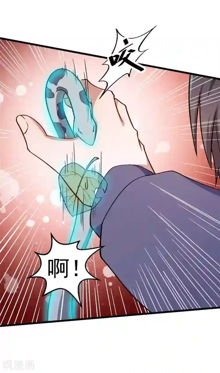 校园狂师第117话 小心树叶