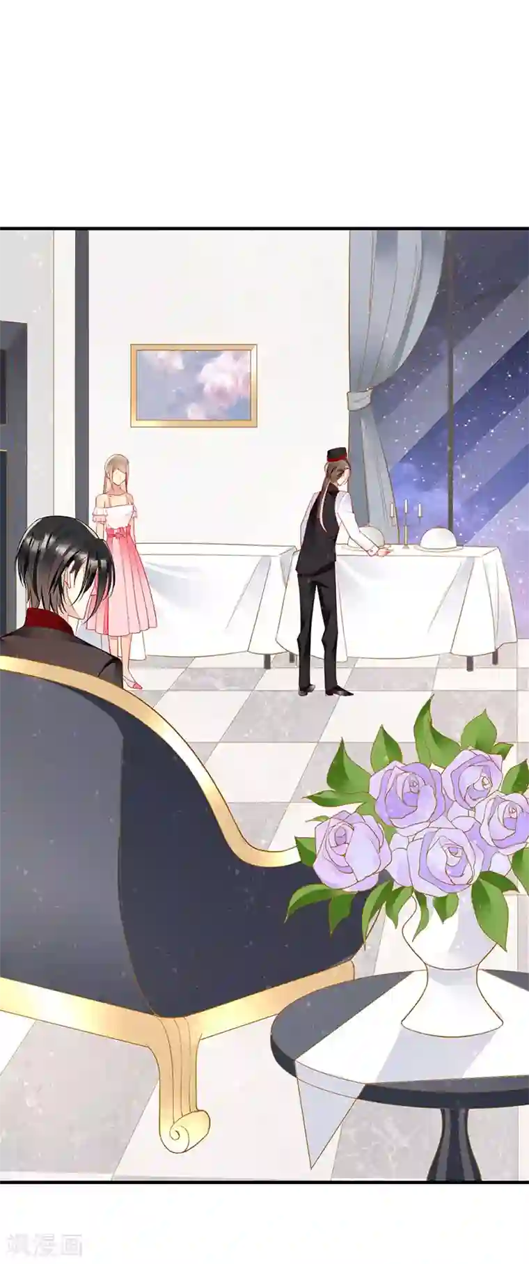 暗夜甜宠：误惹第一恶魔第57话 浴室中的拥抱