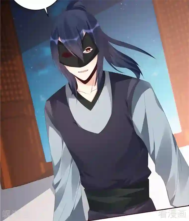 神医毒妃太嚣张第117话 戴着黑猫面具的男子