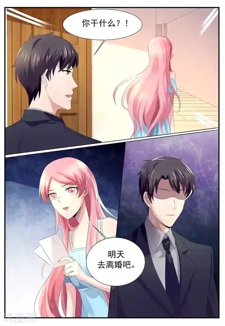 傅少的亿万甜妻第119话 我们离婚吧