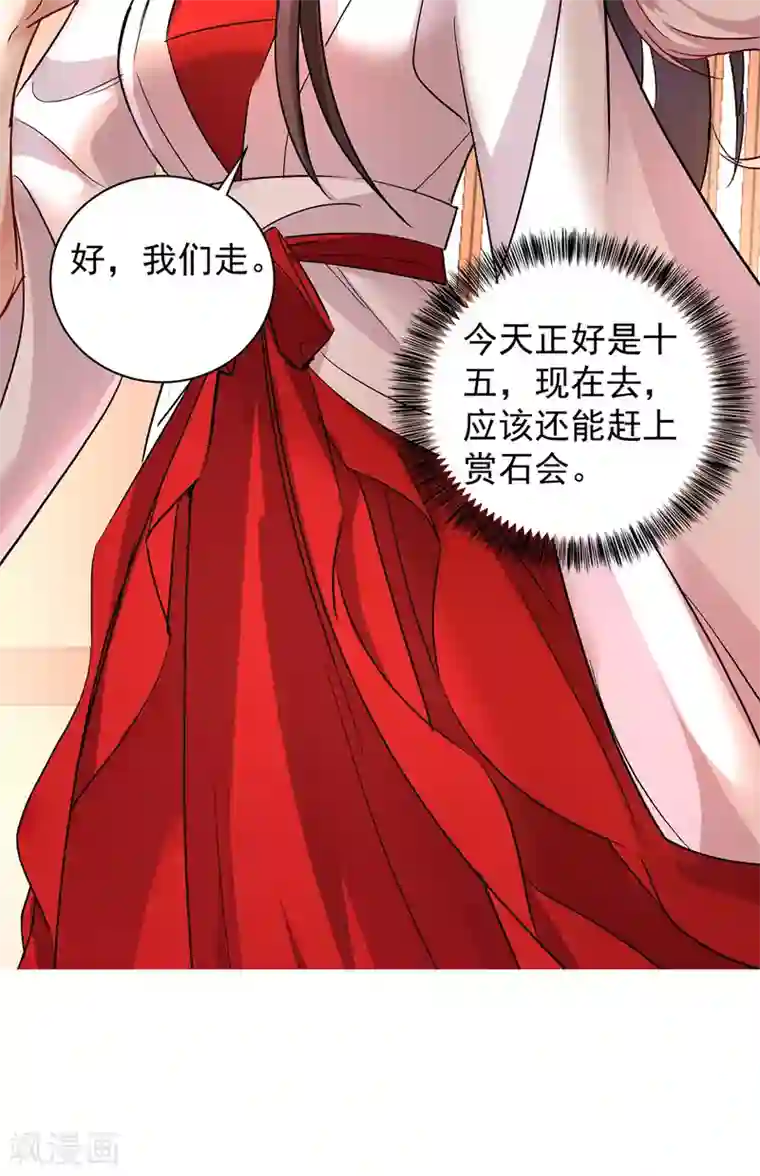 我在异界养男神：神医九小姐第23话 去往赏石会